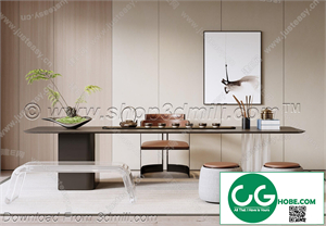 Tea Room 108 3D Model